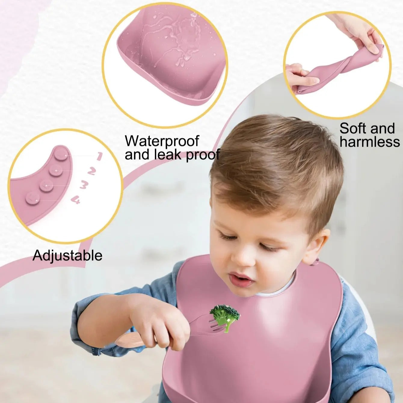 Silicone Baby Feeding Set