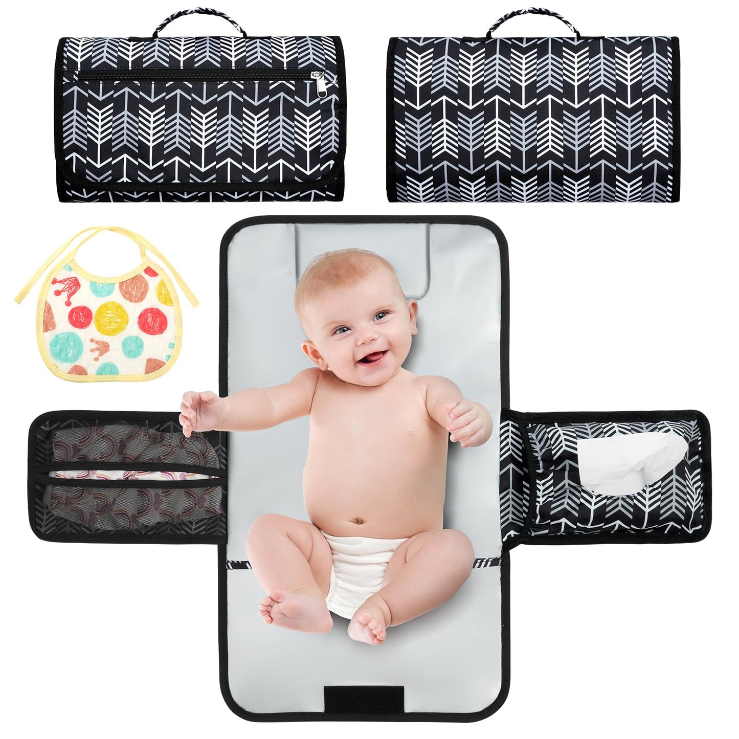 Portable Baby Diaper Changing Pad